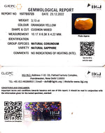 Load image into Gallery viewer, 3.13/CT Natural Ceylonese Pukhraj with Govt Lab Certificate-4551
