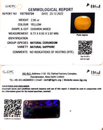 Load image into Gallery viewer, 2.95/CT Natural Ceylonese Pukhraj with Govt Lab Certificate-4551
