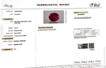 Load image into Gallery viewer, 3.78/CT Natural Ruby Stone with Govt. Lab Certificate-15909S205580