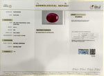Load image into Gallery viewer, 6.37/CT Natural Mozambique Ruby Stone with Govt. Lab Certificate-16016S205949