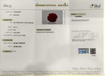 Load image into Gallery viewer, 4.97/CT Natural Mozambique Ruby Stone with Govt. Lab Certificate-16016S205950
