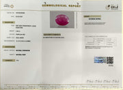 5.48/CT Natural Ruby Stone with Govt. Lab Certificate-16016S205960
