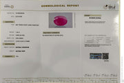7.46/CT Natural Ruby Stone with Govt. Lab Certificate-16140S206352