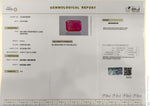 Load image into Gallery viewer, 4.75/CT Natural Ruby Stone with Govt. Lab Certificate-16140S206368