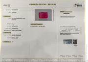 4.75/CT Natural Ruby Stone with Govt. Lab Certificate-16140S206368