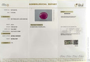 4.52/CT Natural Ruby Stone with Govt. Lab Certificate-16275S206799