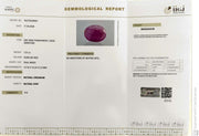 7.61/CT Natural Ruby Stone with Govt. Lab Certificate-16275S206801