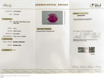 Load image into Gallery viewer, 4.94/CT Natural Ruby Stone with Govt. Lab Certificate-16275S206805