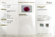 7.59/CT Natural Ruby Stone with Govt. Lab Certificate-16275S206808