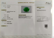 4.77/CT Natural Panna Stone with Govt. Lab Certificate-16275S206811