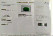 3.12/CT Natural Panna Stone with Govt. Lab Certificate-16275S206813