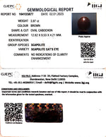 Load image into Gallery viewer, 3.97/CT Natural Scapolite Cat&#39;s Eye with Govt. Lab Certified-(1221)
