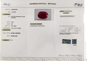 4.09/CT Natural Ruby Stone with Govt. Lab Certificate-16489S207699