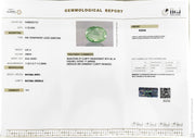 3.87/CT Natural Panna Stone with Govt. Lab Certificate-16489S207707