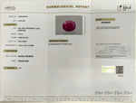 Load image into Gallery viewer, 3.76/CT Natural Ruby Stone with Govt. Lab Certificate-16658S208750