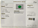 Load image into Gallery viewer, 3.18/CT Natural Panna Stone with Govt. Lab Certificate-16839S209415