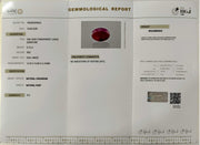 5.73/CT Natural Ruby Stone with Govt. Lab Certificate-16839S209422