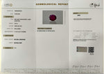 Load image into Gallery viewer, 6.48/CT Natural Ruby Stone with Govt. Lab Certificate-16839S209425