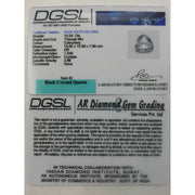 Rock Crystal Quartz Triangular