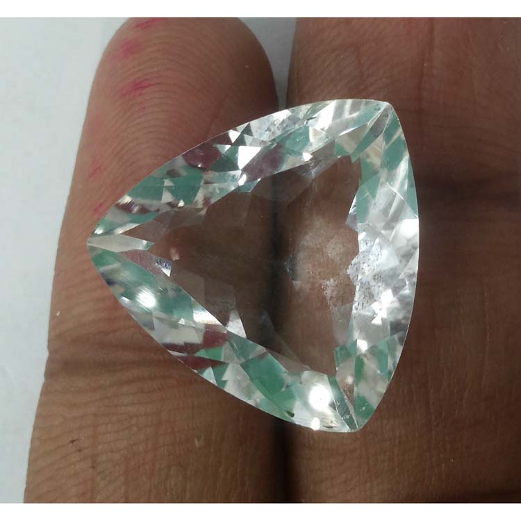 Rock Crystal Quartz Triangular