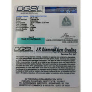 Rock Crystal Quartz Triangular