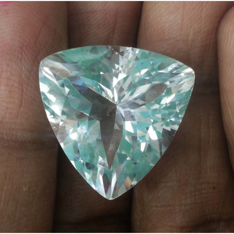 Rock Crystal Quartz Triangular