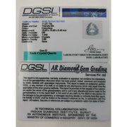 Rock Crystal Quartz Triangular