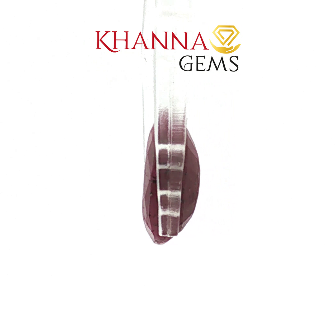 3.97/CT Natural Ruby with Govt. Lab Certificate-140171