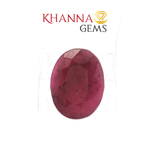 Load image into Gallery viewer, 3.66/CT Natural Ruby Stone with Govt. Lab Certificate-139954