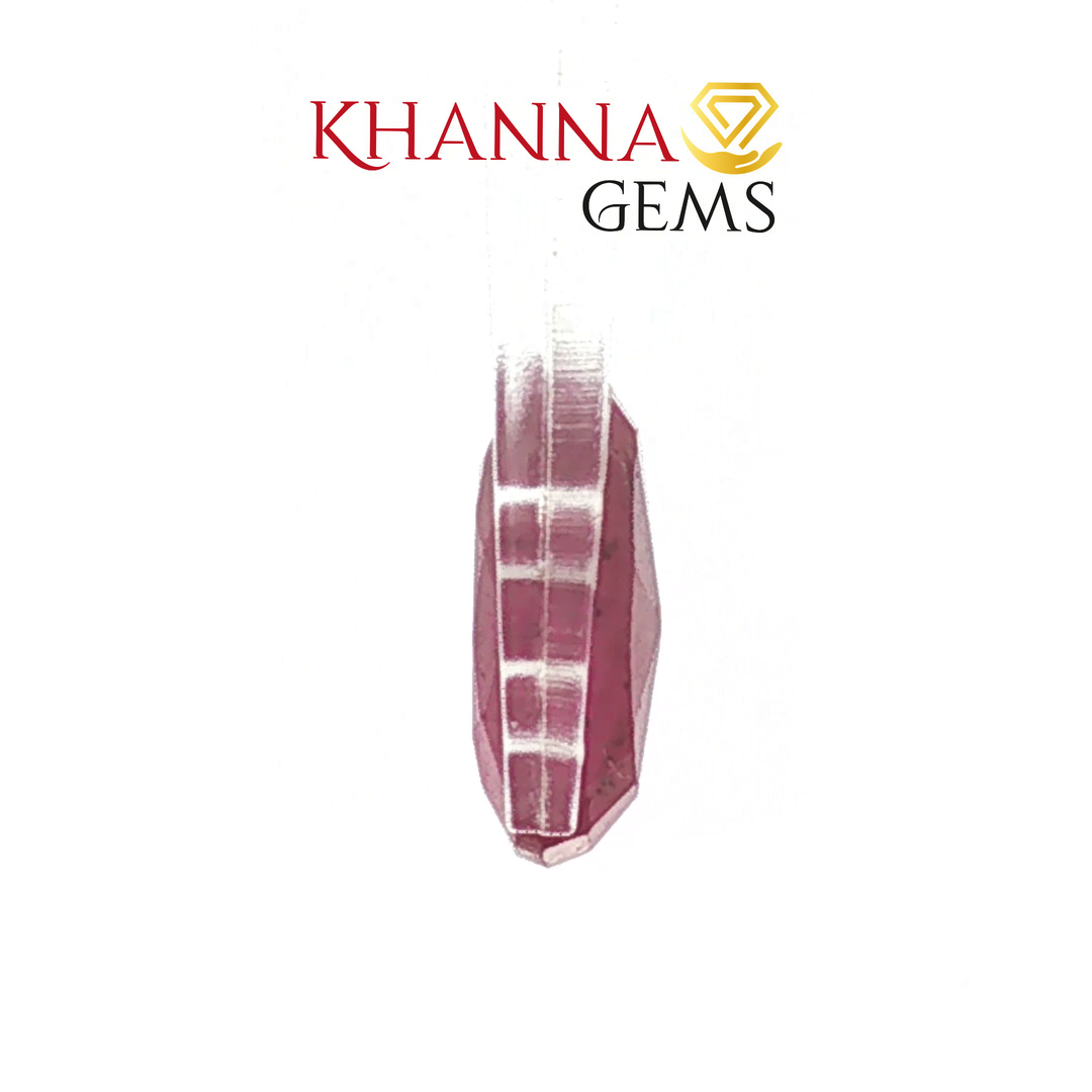 3.66/CT Natural Ruby Stone with Govt. Lab Certificate-139954