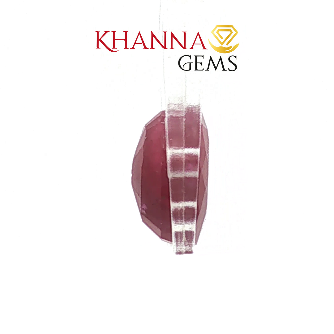 3.96/CT Natural Ruby Stone with Govt. Lab Certificate-139979