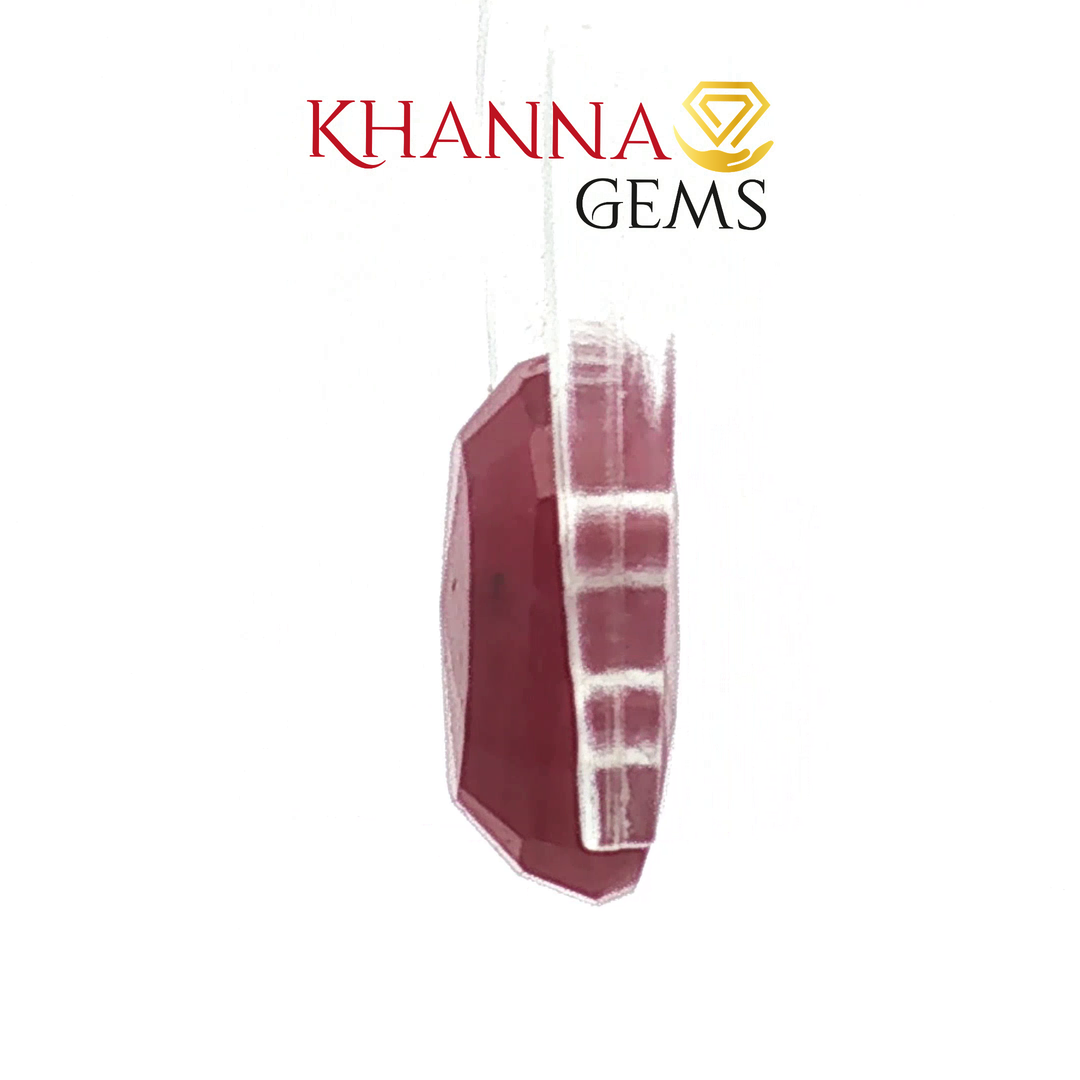 5.77/CT Natural Indian Ruby with Govt. Lab Certificate-3588D12479