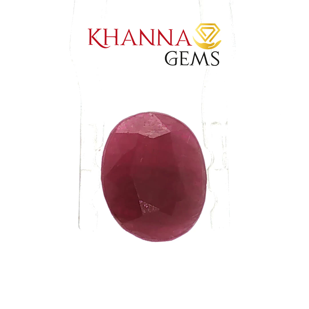 4.93/CT Natural Ruby Stone with Govt. Lab Certificate-2396D7240