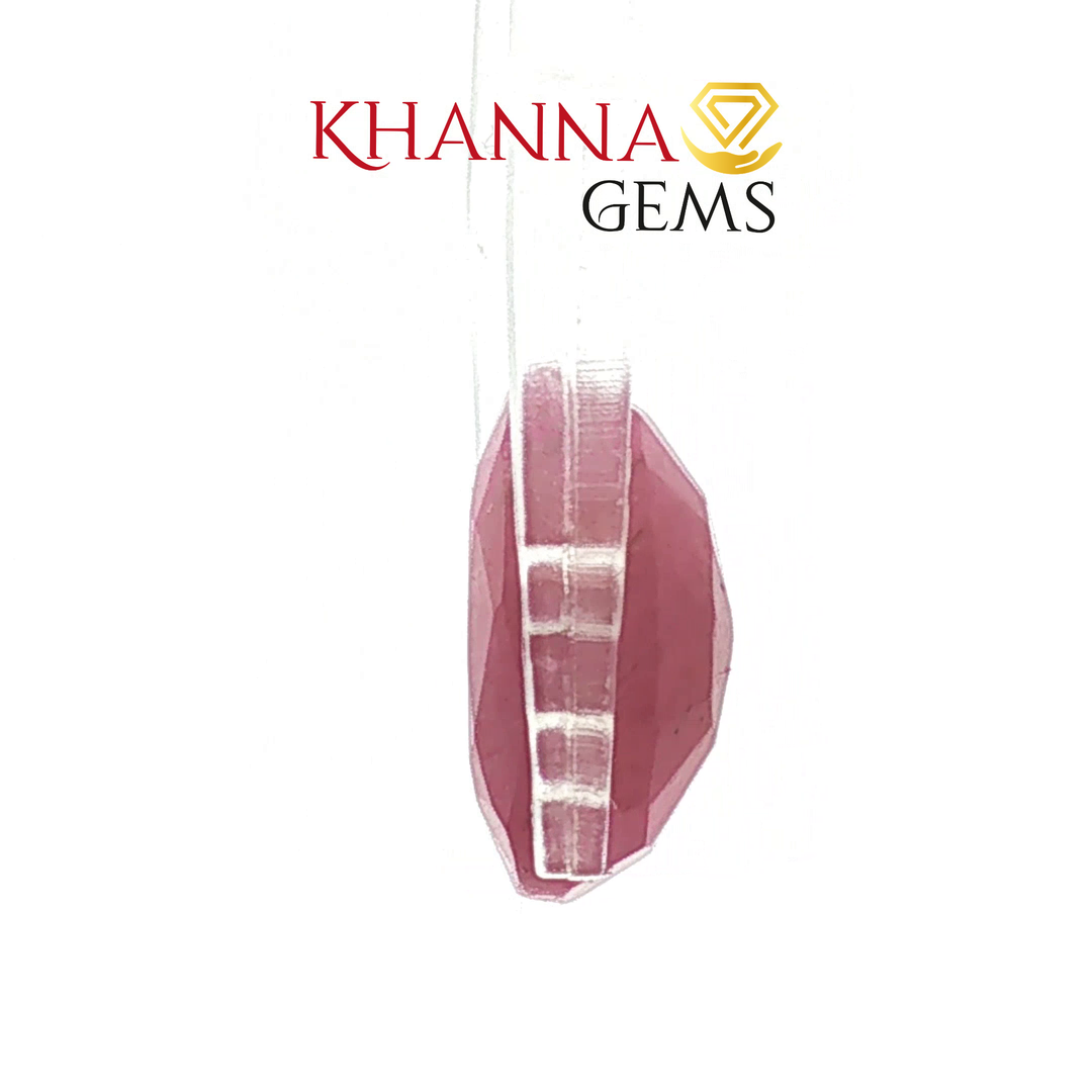 6.38/CT Natural Ruby Stone with Govt. Lab Certificate-16275S206792
