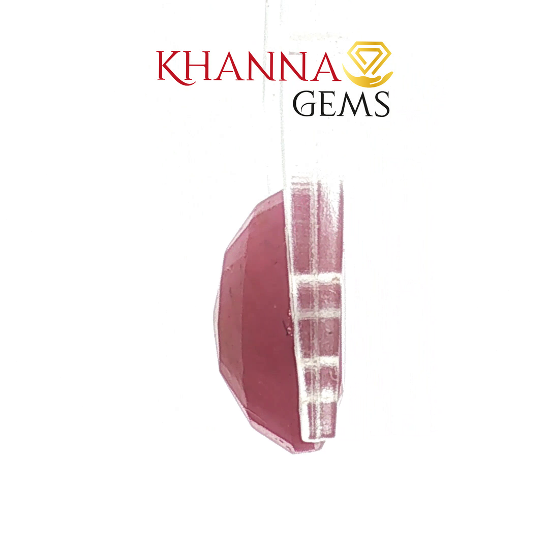 6.38/CT Natural Ruby Stone with Govt. Lab Certificate-16275S206792