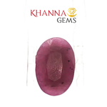 Load image into Gallery viewer, 6.72/CT Natural Ruby Stone with Govt. Lab Certificate-136743