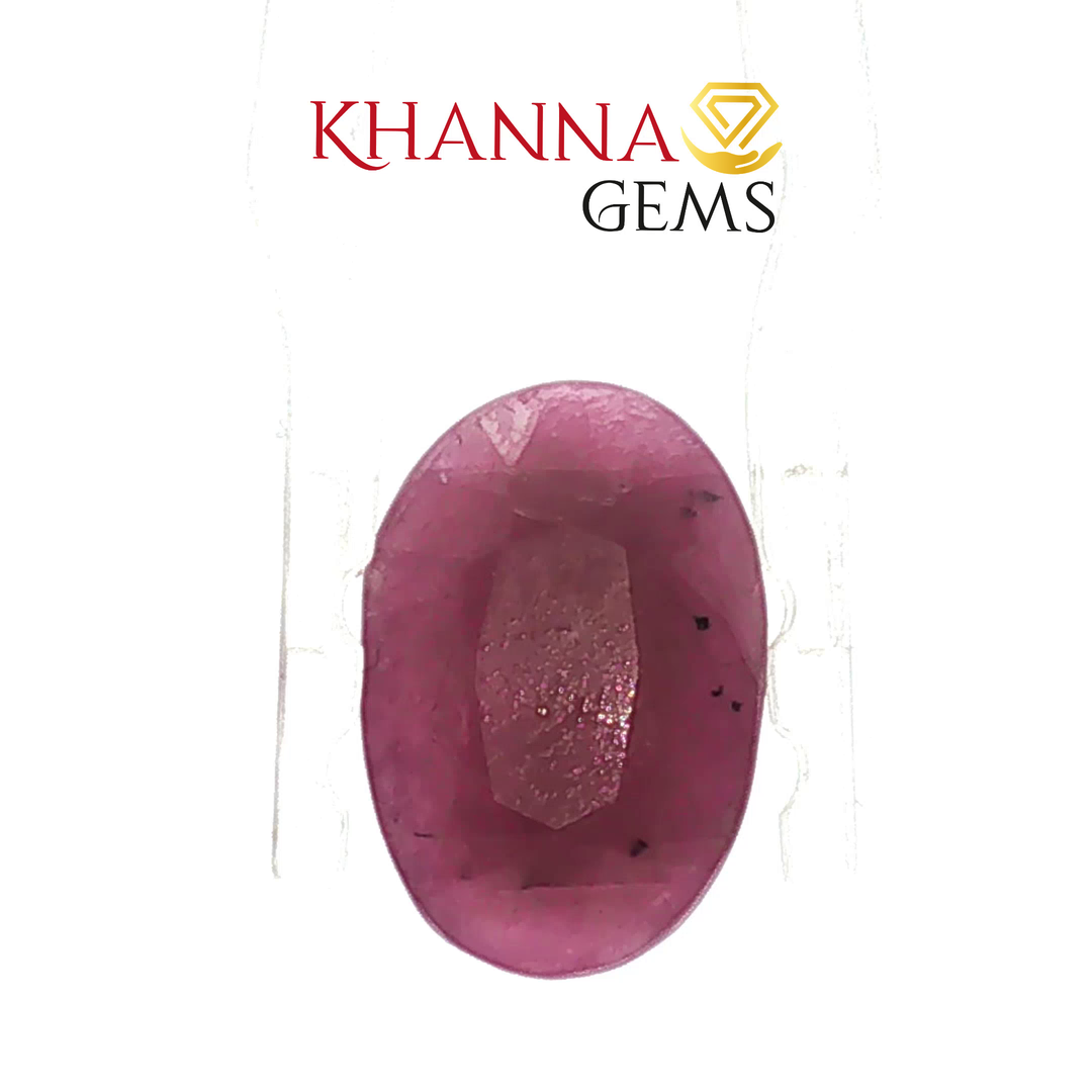 6.72/CT Natural Ruby Stone with Govt. Lab Certificate-136743