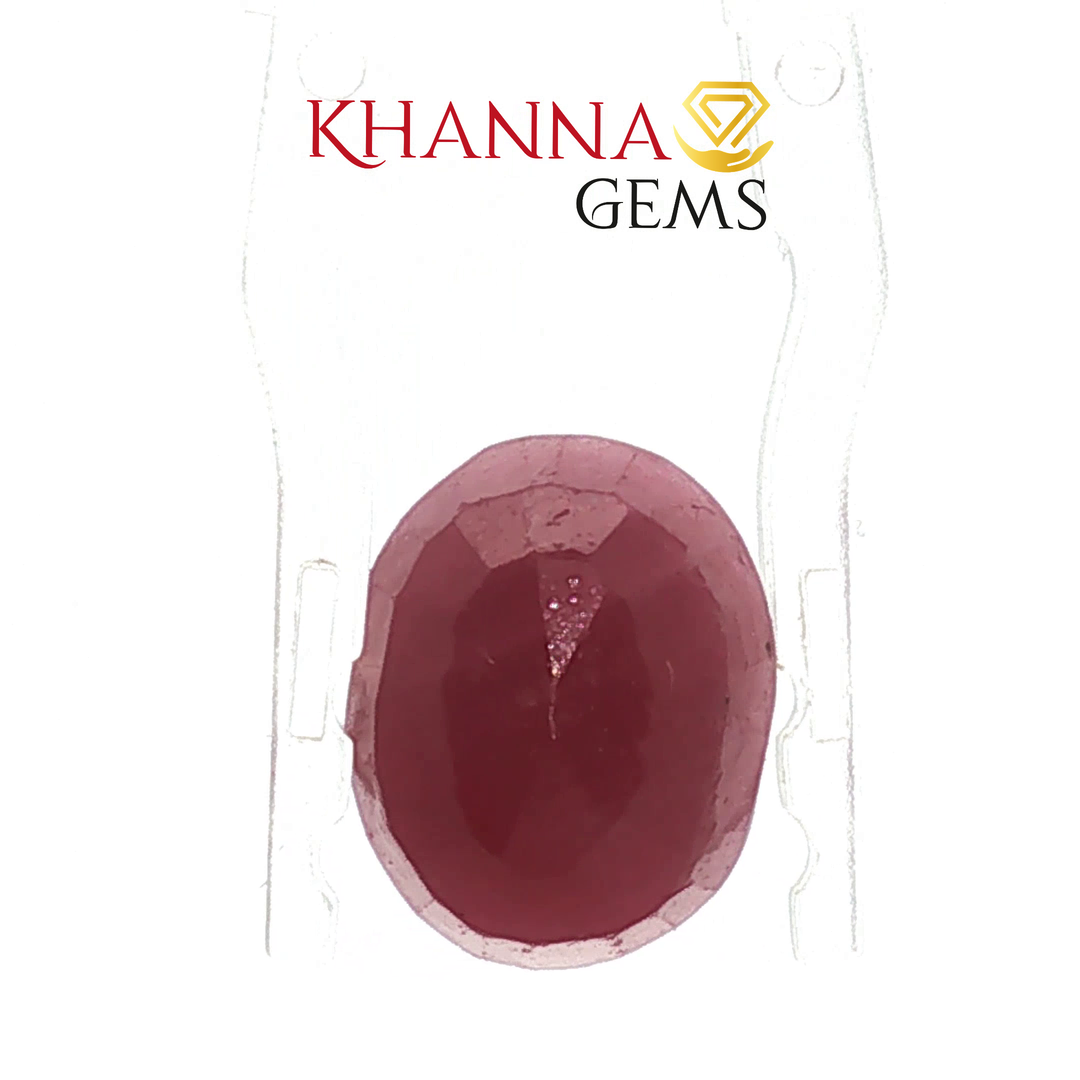 7.79/CT Natural Ruby with Govt. Lab Certificate-125070