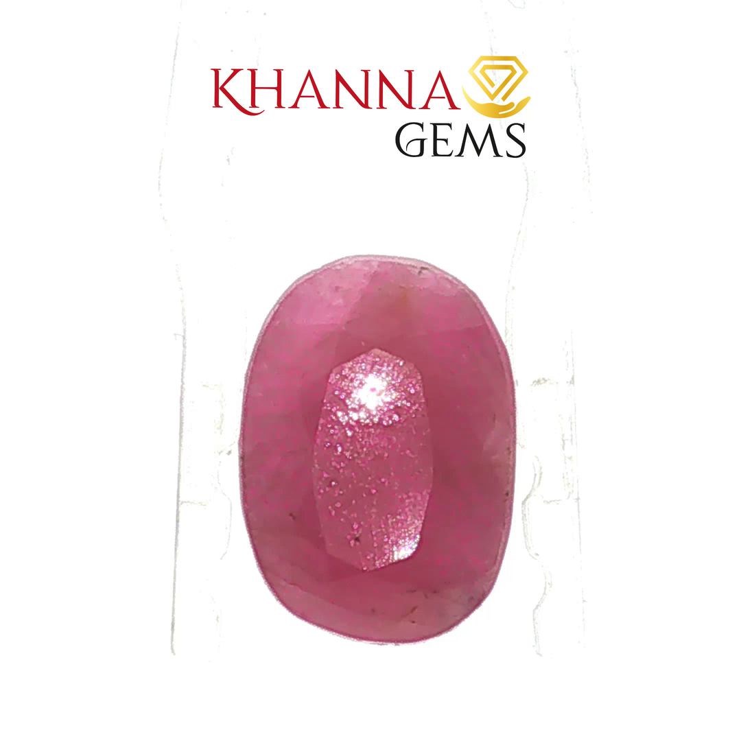 7.65/CT Natural Ruby Stone with Govt. Lab Certificate-5008D18249