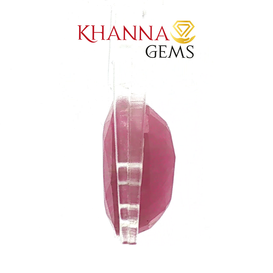 7.65/CT Natural Ruby Stone with Govt. Lab Certificate-5008D18249