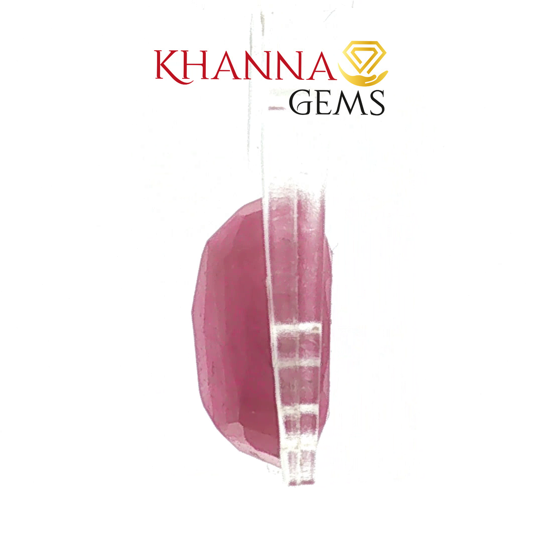 7.65/CT Natural Ruby Stone with Govt. Lab Certificate-5008D18249
