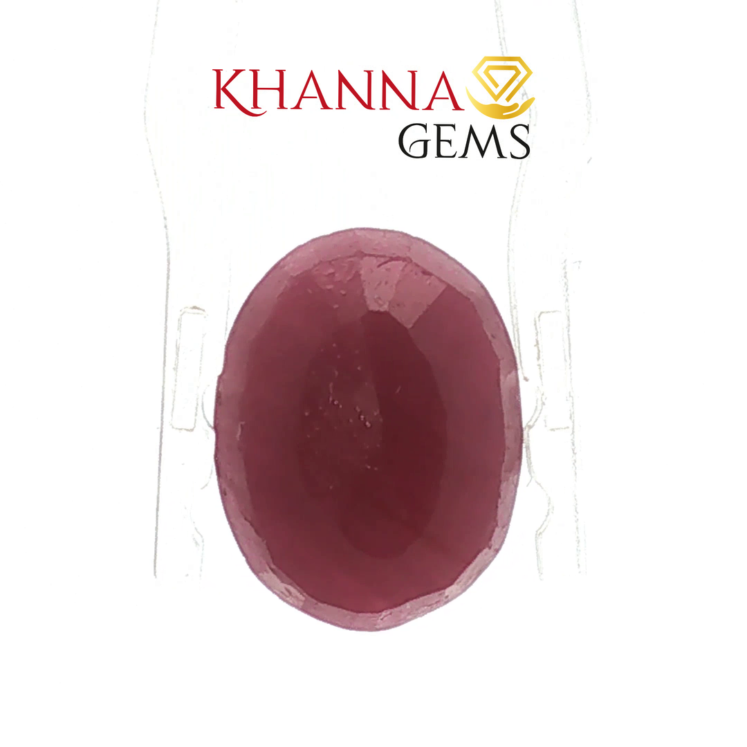 7.44/CT Natural Ruby with Govt. Lab Certificate-125066