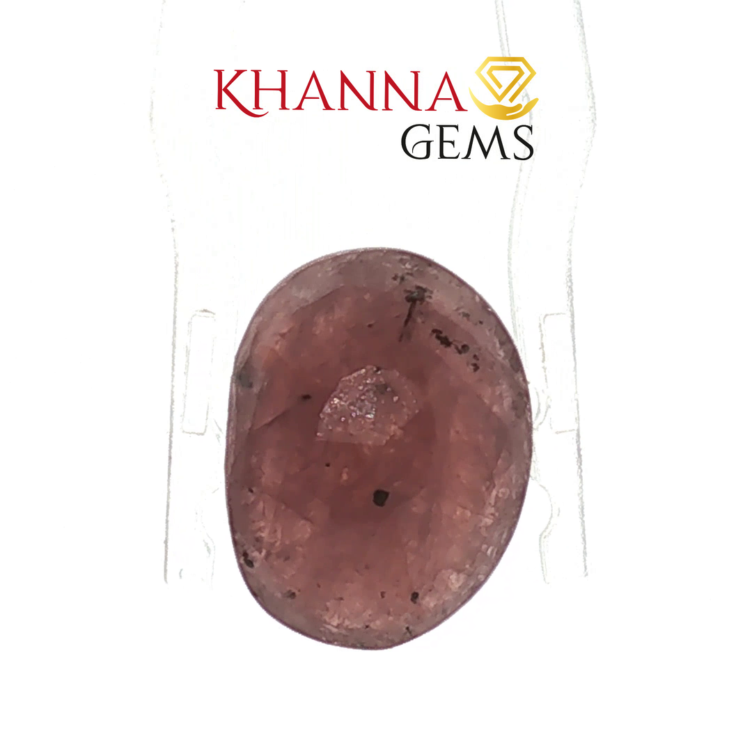 6.58/CT Natural Ruby Stone with Govt. Lab Certificate-3205D11016
