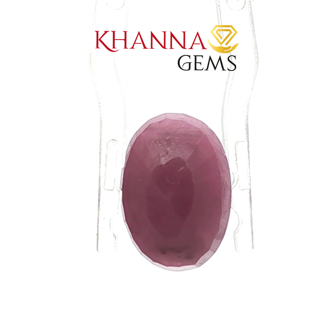 7.52/CT Natural Ruby with Govt. Lab Certificate-3465D12068