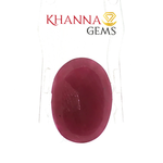 Load image into Gallery viewer, 6.45/CT Natural Ruby Stone with Govt. Lab Certificate-128405
