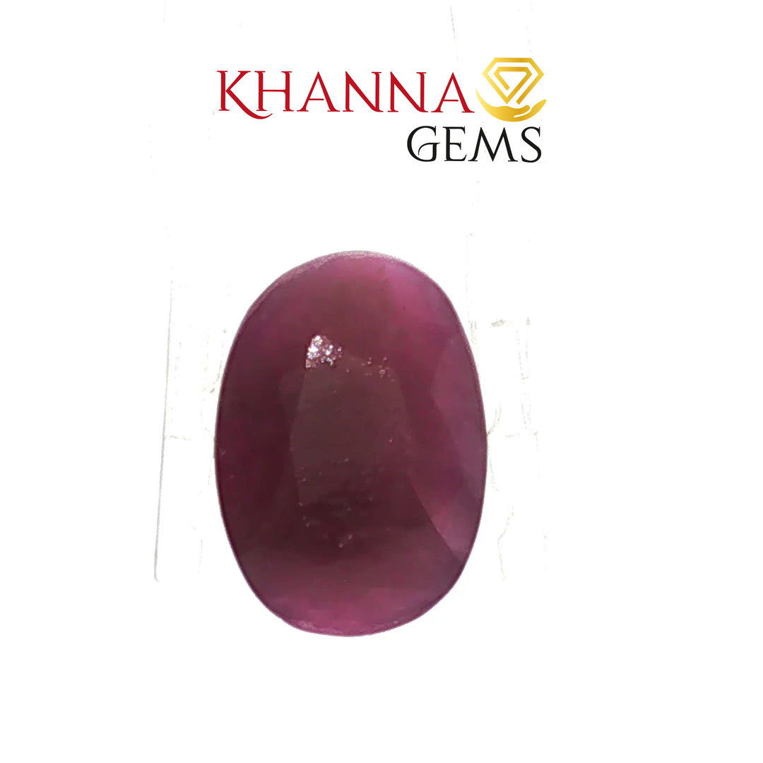 6.55/CT Natural Ruby with Govt. Lab Certificate-130312