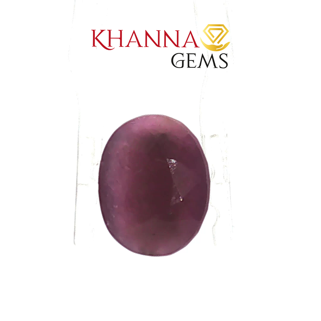6.79/CT Natural Ruby with Govt. Lab Certificate-130063