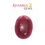 Load image into Gallery viewer, 6.97/CT Natural Ruby Stone with Govt. Lab Certificate-108825