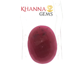 Load image into Gallery viewer, 6.97/CT Natural Ruby Stone with Govt. Lab Certificate-108825