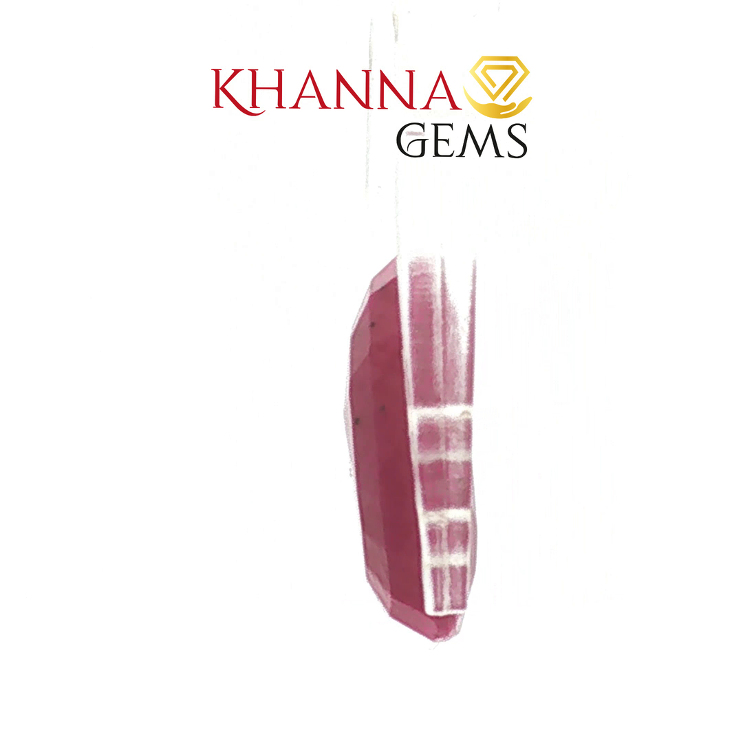 6.97/CT Natural Ruby Stone with Govt. Lab Certificate-108825